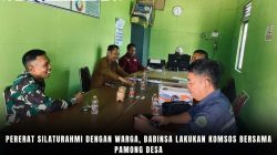 Pererat Silaturahmi dengan Warga, Babinsa Lakukan Komsos Bersama Pamong Desa Pererat Silaturahmi dengan Warga, Babinsa Lakukan Komsos Bersama Pamong Desa