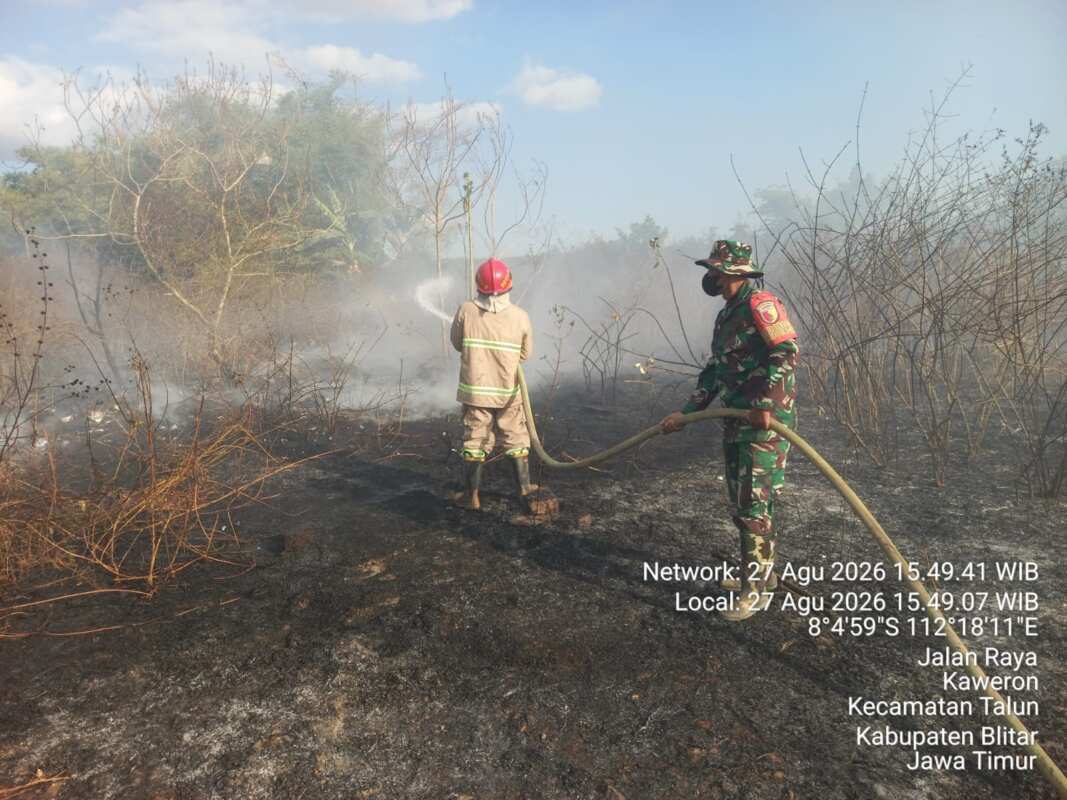 Kebakaran Lahan Penyimpanan Kendaraan PT Moderna Teknik Perkasa Di Talun Berhasil Dipadamkan, Korban Jiwa Nihil Kebakaran Lahan Penyimpanan Kendaraan PT Moderna Teknik Perkasa Di Talun Berhasil Dipadamkan, Korban Jiwa Nihil