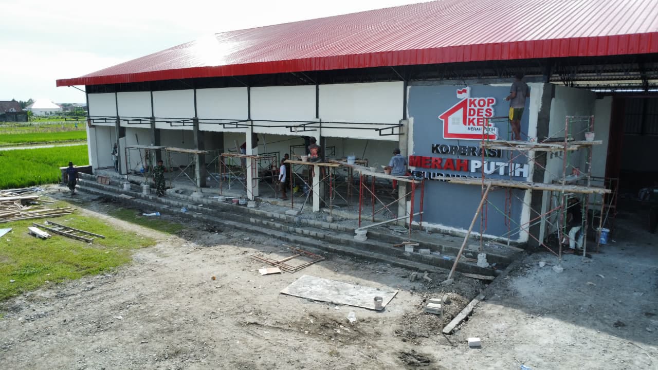 Kodim 0808/Blitar Telah Menyelesaikan Pembangunan KDKMP 260 Titik Sesuai milestone, Menjadi Tercepat Seluruh Indonesia