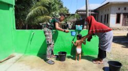Senyum Anak-Anak di Tengah Air Bersih, Bukti Nyata TMMD Hadir untuk Warga