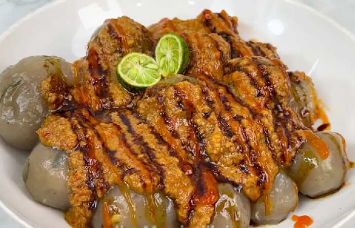 Resep Cilok Jadul dengan Saus Kacang Resep Cilok Jadul dengan Saus Kacang