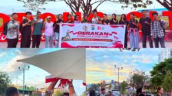 *Polda PBD Bersama Aliansi BEM Se-sorong Raya Gelar Gerakan Mahasiswa Merah Putih, Perkuat Nasionalisme dan Persatuan*