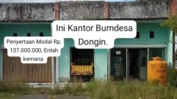 Diduga APH Dan Dinas Terkait, Mandul, Dugaan Pengolah Bumdes Dongin Langgar Aturan, Abaikan Program Pemerintah.