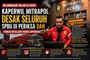 Kelangkaan Solar di Aceh Disorot, Kaperwil Mitrapol Desak Audit SPBU dan Penguatan Intelijen