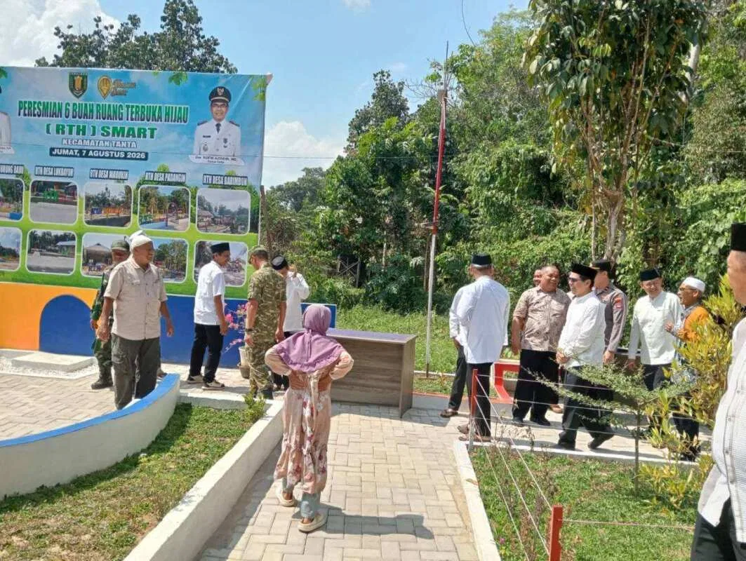 Serka Fahrul Hadiri Peresmian RTH SMaRT, Wujud Sinergi TNI dan Pemda Membangun Daerah