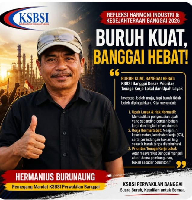 Usut Tuntas Kecelakaan Kerja PT SASL & Sons, KSBSI Banggai, Keselamatan Buruh Adalah Harga Mati! ​