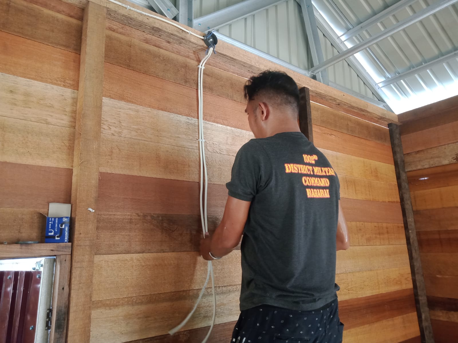 Rehab Rumah Warga Masuk Tahap Akhir, Satgas TMMD Kodim 1002/HST Fokus Finishing Rehab Rumah Warga Masuk Tahap Akhir, Satgas TMMD Kodim 1002/HST Fokus Finishing