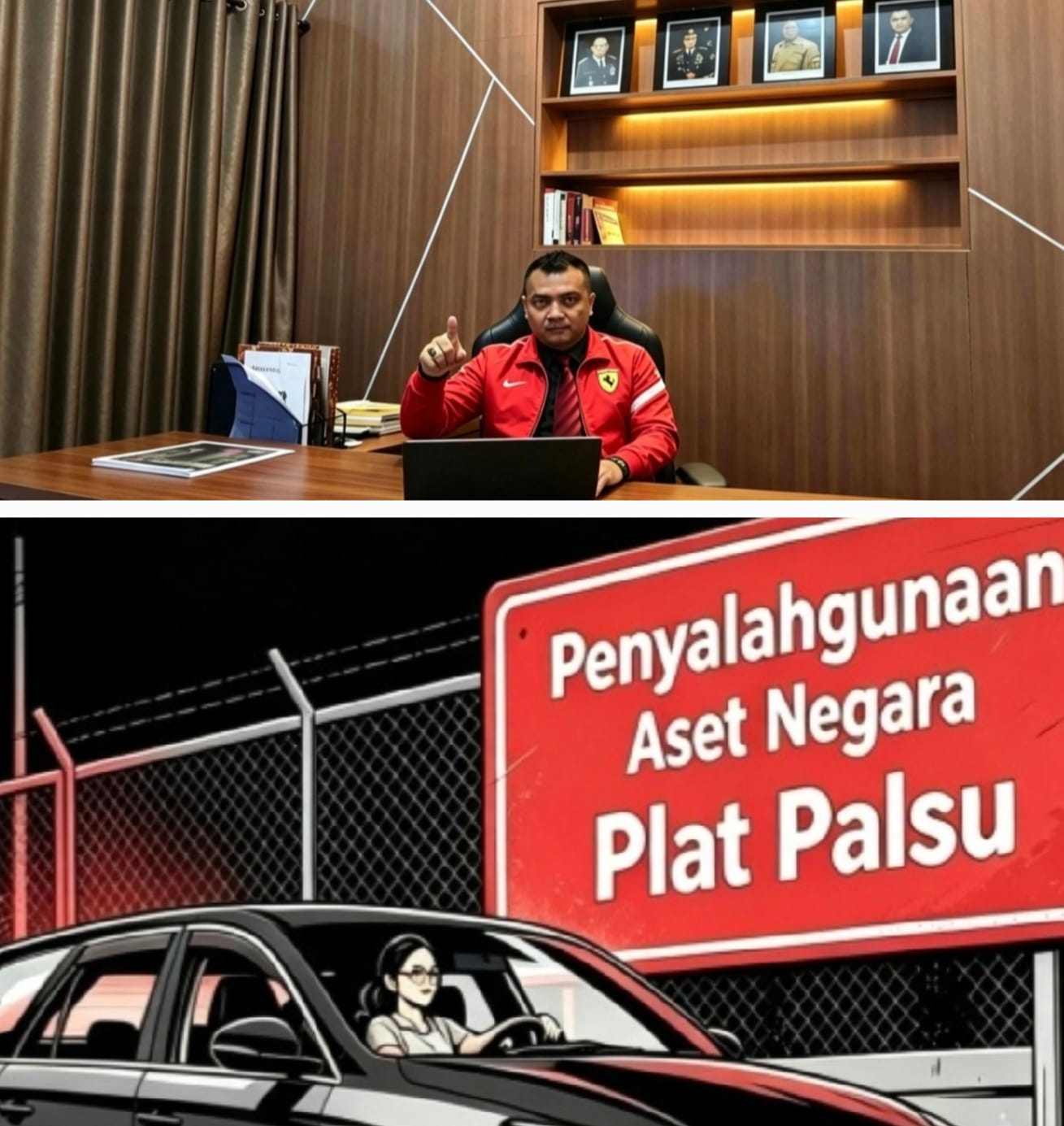 Dugaan Penyalahgunaan Wewenang dan Plat Palsu Oknum Kanit Polres Sabang Disorot