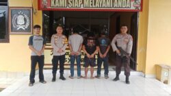 Polsek Bungku Utara dan Polsubsektor Mamosalato amankan tiga pelaku pencuri buah sawit warga