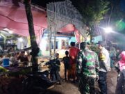 Koramil Leces Pantau Kamtibas Lewat Komsos Dan Patroli Wilayah Binaan