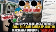 Oknum PPPK IAIN Langsa Disorot soal Dugaan Rangkap Jabatan, Wartawan Dituding “Memeras”