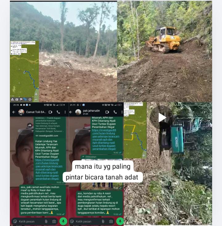 Diduga Bantahan Sepihak Pembohongan Publik, Demi Kepentingan Pribadi, Tunjukan SK. Pelepasan Dari Kementrian Kehutanan. ​