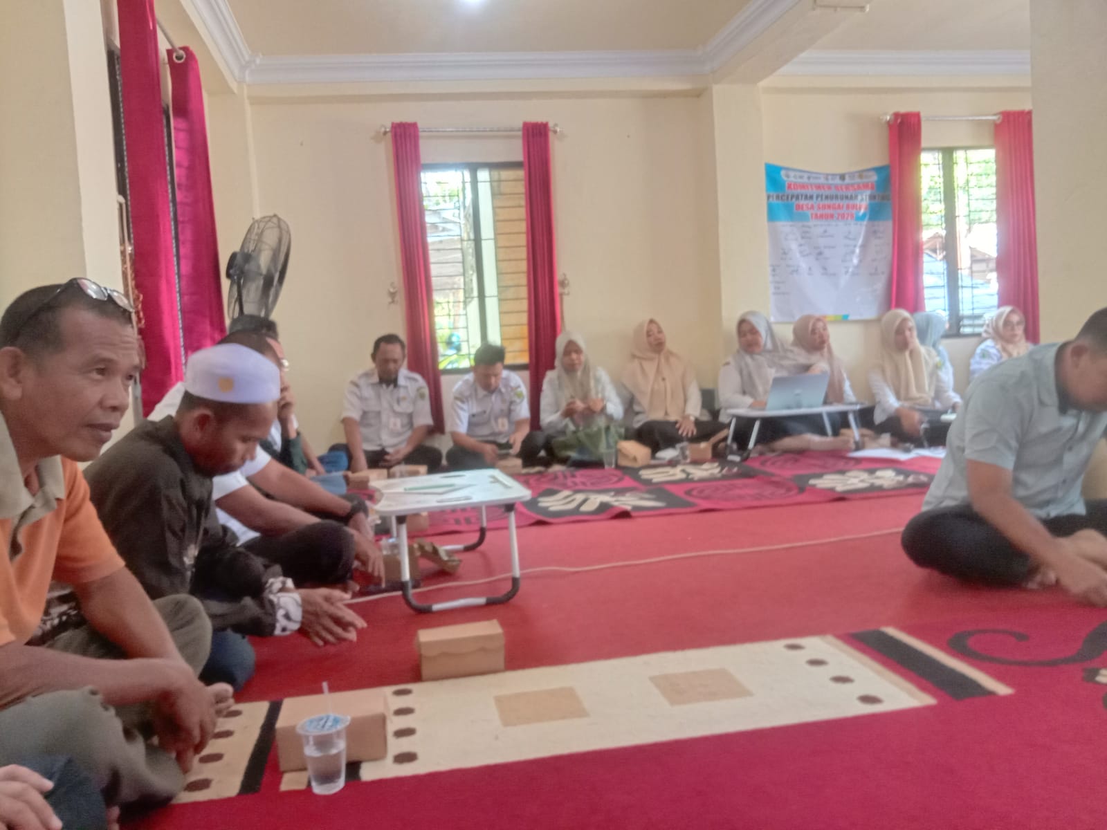 Bersama Pemerintah Desa, Babinsa Dorong Pembangunan Sei Buluh yang Tepat Sasaran