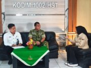 Lewat Jembatan Garuda dan Armco, Kodim 1002/HST Perkuat Akses Antarwilayah