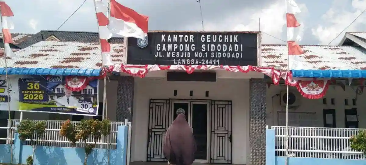 Status Lahan Kantor Geuchik Sidodadi Dipertanyakan, Dokumen Hibah Masih Dalam Penelusuran