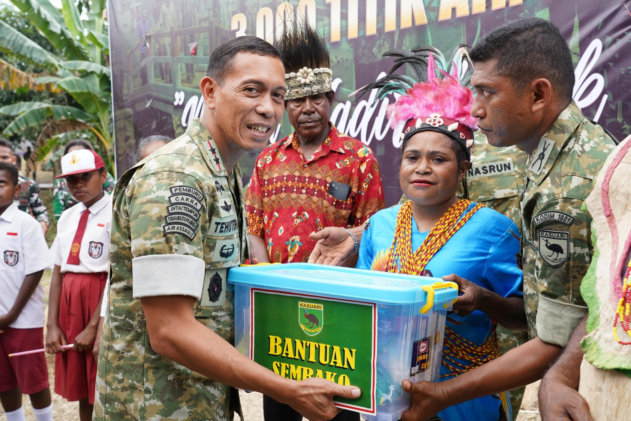 Peresmian 3.395 Jembatan Garuda dan 3.008 Titik Air Bersih : Wujud Nyata Pengabdian TNI untuk Rakyat