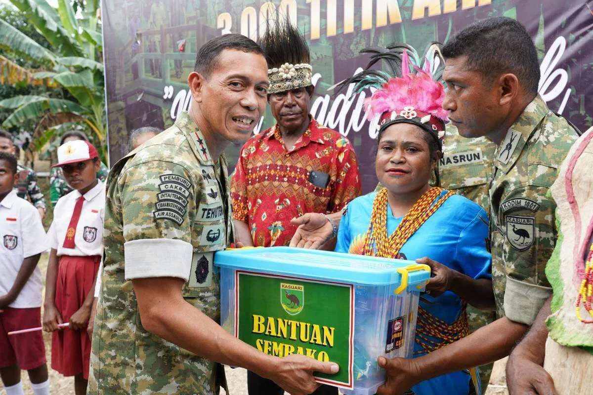 Peresmian 3.395 Jembatan Garuda dan 3.008 Titik Air Bersih : Wujud Nyata Pengabdian TNI untuk Rakyat