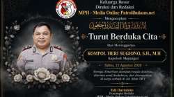 Keluarga Besar MPH Patrolihukum.net Turut Berduka atas Meninggalnya Kompol Heri Sugiono