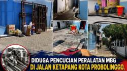 SPPG Ketapang 02 Jadi Sorotan Warga, Dugaan Cuci Alat MBG Ditengah Jalan Lingkungan