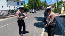 Olah TKP, Pelajar Ngebut Tanpa Helm di Luwuk Tewas Usai Tabrak Ambulance Parkir