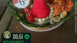 HUT ke-81 RI, BPP dan KTNA Wonomerto Angkat Filosofi Tumpeng Merah Putih
