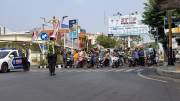 Detik-detik Proklamasi di Traffic Light Brak Probolinggo, Pengendara Kompak Hormat Merah Putih