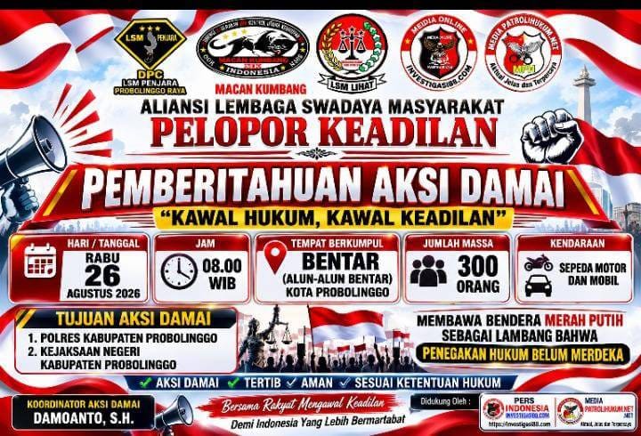 Aliansi LSM Siapkan Aksi, Kepastian Hukum Kasus Suarni Sapikerep Jadi Sorotan Utama