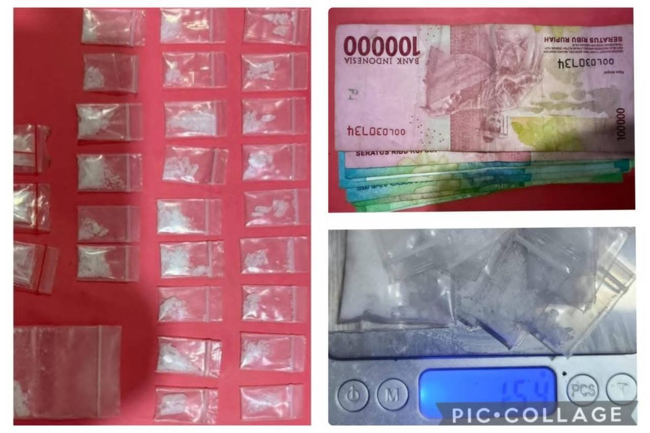 Polres Pelabuhan Tanjung Perak Ungkap Peredaran Narkoba, Satu Tersangka dan 28 Poket Sabu Diamankan