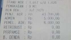 Air Mati Hampir Sepekan Meski Rekening Lunas, Pelanggan Desak PDAM Langsa Berbenah
