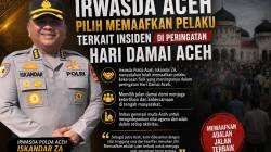 Kebesaran Hati Iskandar “ZA”, Memaafkan Pelaku Kekerasan Terhadap Dirinya : Mari Menjaga Damai & Etika Masyarakat Aceh