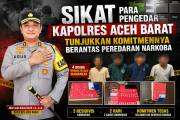 Sikat Para Pengedar, Kapolres Aceh Barat Tunjukkan Komitmennya Berantas Narkoba