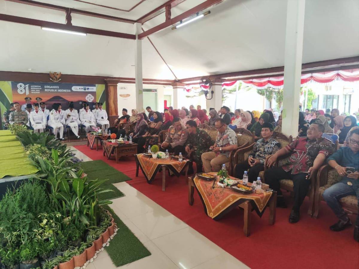 Resepsi Kemerdekaan di Dringu, Danramil Ajak Generasi Muda Jaga Nilai Kebangsaan