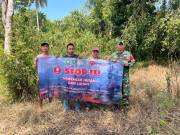 Karhutla Jadi Perhatian, Babinsa Koramil Muara Uya Ingatkan Warga Jangan Bakar Lahan Sembarangan