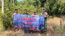 Karhutla Jadi Perhatian, Babinsa Koramil Muara Uya Ingatkan Warga Jangan Bakar Lahan Sembarangan