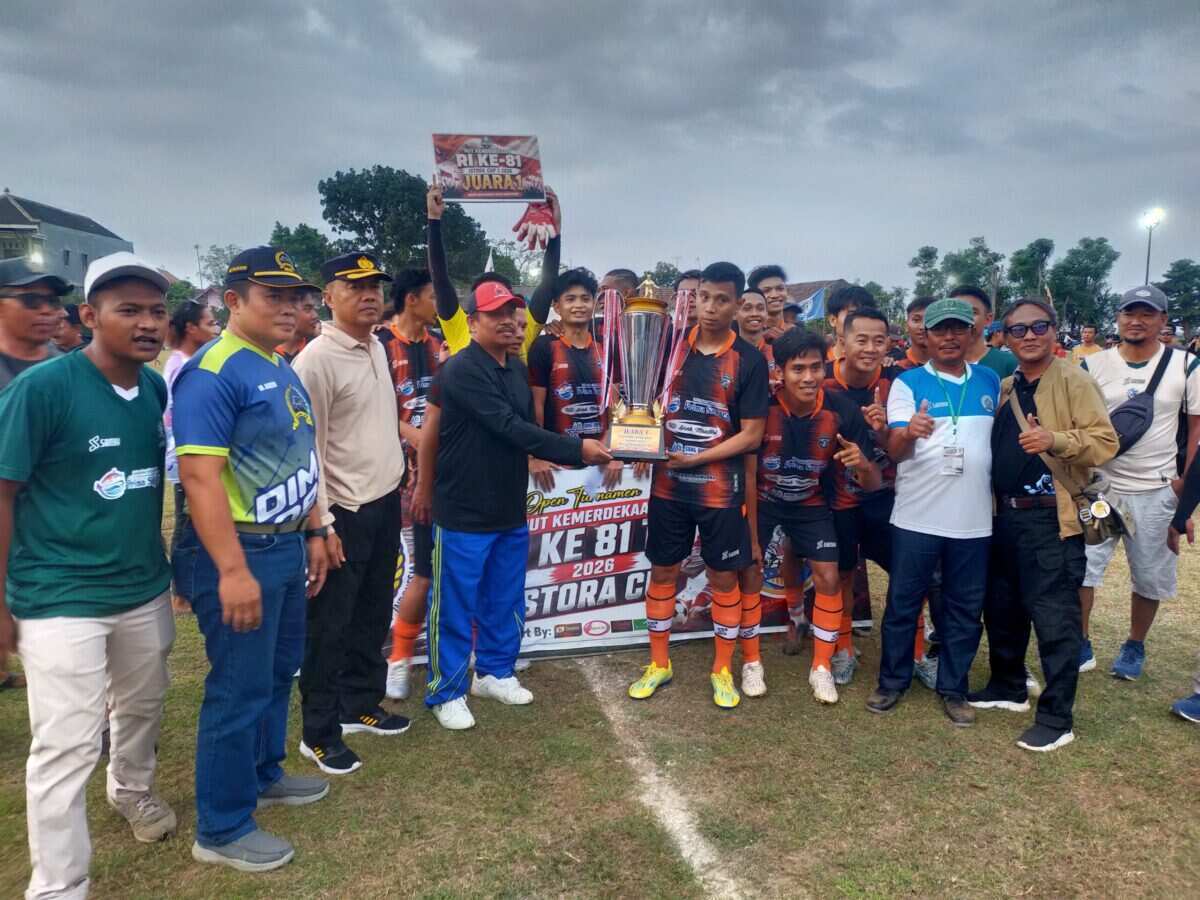 Polsek Wonoasih Kawal Turnamen HUT ke-81 RI, Putra Samudra FC Menang 2-0