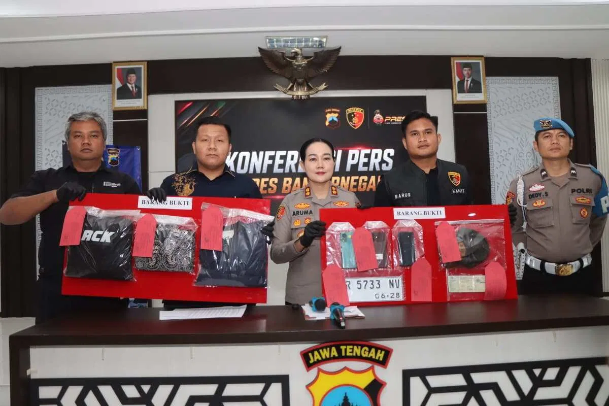 Sat Reskrim Polres Banjarnegara Ungkap Komplotan Pencurian dengan Modus Program Bak Sampah