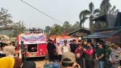 Sinergi TNI, Polri dan Pemkab Tabalong Bantu Warga Terdampak Kekeringan