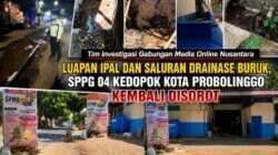 Tim Investigasi Temukan Jejak Luapan Air di SPPG 04 Kedopok Usai Laka Jalan Mastrip