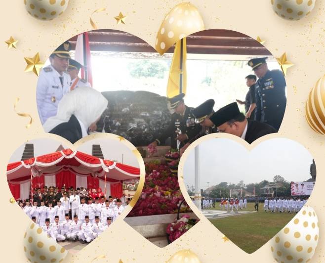 Dandim 0808/Blitar Ikuti Upacara HUT RI Ke-81 Dan Ziarah Nasional Di Makam Bung Karno