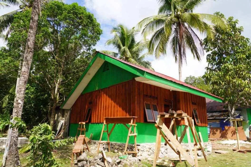 TMMD Ke-129 Bangun Rumah Kedua Type 36, Hadirkan Hunian Layak bagi Warga Kampung Sesor