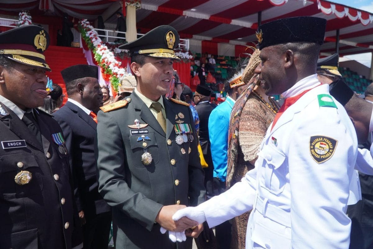 Upacara HUT ke-81 Kemerdekaan RI di Papua Pegunungan Berlangsung Khidmat dan Aman