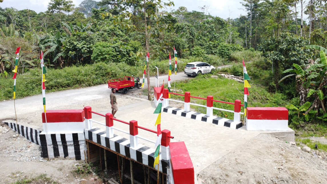 Program Jembatan Garuda, Kodim 1710/Mimika Bangun Akses dan Konektivitas di Kampung Kaugapu