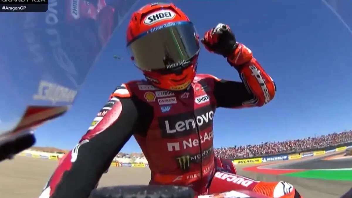 Marc Marquez Juara di MotoGP Aragon 2026 Setelah Pertarungan Ketat Marc Marquez Juara di MotoGP Aragon 2026 Setelah Pertarungan Ketat