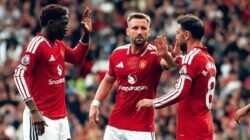 Manchester United Raih Kemenangan Telak Atas Ipswich
