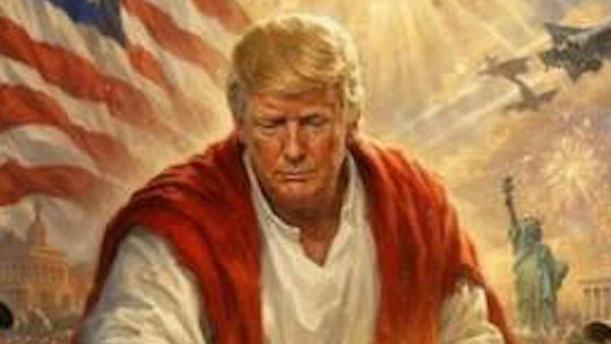 Motif di Balik Unggahan Gambar AI Donald Trump
