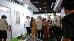 Kunjungan Prabowo ke Warga Relokasi di Senen, Jakarta