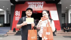 Pasangan Semarang Dapat Tiket Merdeka Run dengan Usaha Keras
