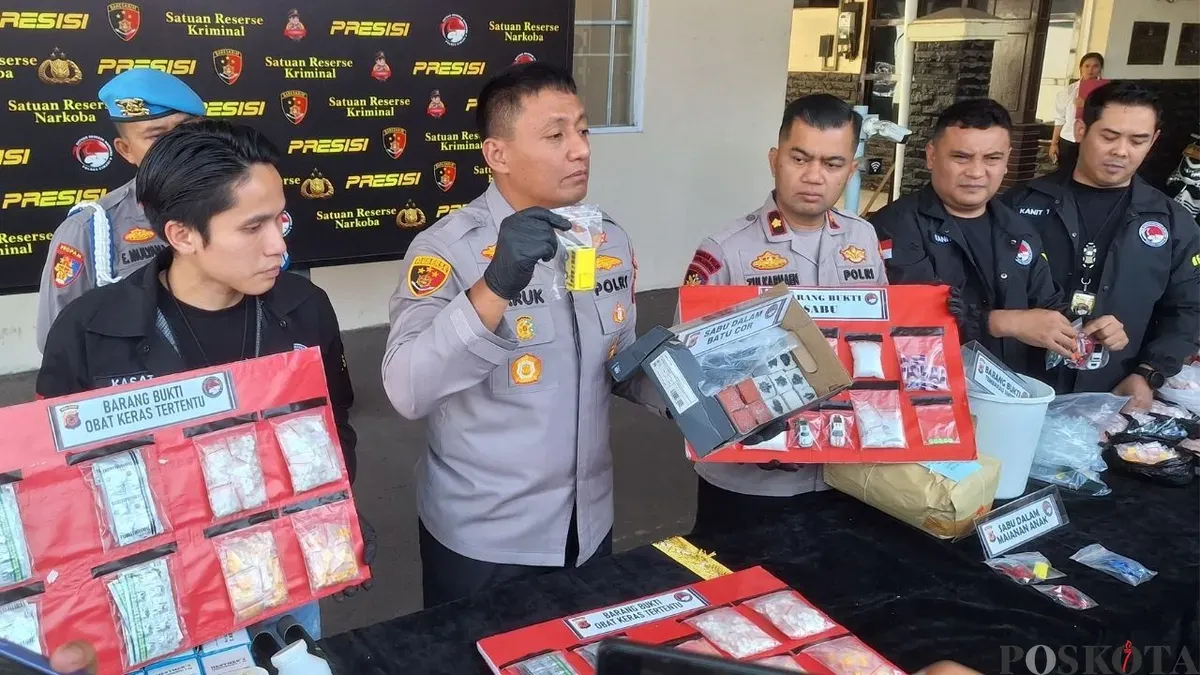 Polres Cimahi Ungkap 80 Kasus Narkoba, Barang Bukti Capai Rp4,1 Miliar – Poskota