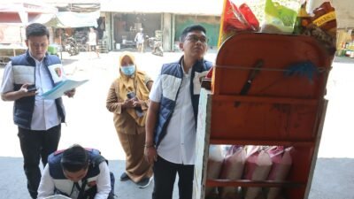 Satgas Pangan Polresta Sidoarjo Sidak Pasar, Pastikan Pasokan Bahan Pokok Aman dan Stabil