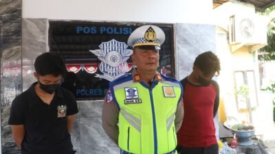 Polres Pelabuhan Tanjung Perak Beri Sangsi Tilang Pengemudi Truk Ugal-ugalan yang Viral di TikTok